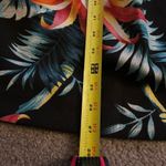 Vintage Taroni Collection Women’s Colorful Tropical Floral Midi Flare Skirt S Photo 7