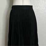 Chicwish NWT  Black High-Waisted Full Pleated Maxi Skirt, Sz Small Photo 9