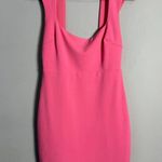 Hello Molly  Utter Magic Mini Dress Womens Medium 6 Pink Open Back Cocktail Party Photo 5