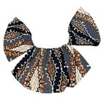 American Vintage Vintage Royal Native crop off or on the shoulder crop print top size small Photo 4