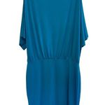 Victoria's Secret Moda International Cocktail Dress Cold Shoulder Blouson Midi L Photo 5
