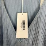 Reformation  Paso Knit Mini Dress Sleeveless V-Neck in Sky Size Medium NWT Photo 5