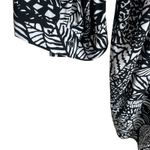 Avenue  WomenTunic‎ Top 1X Abstract Foliage Boho Lagenlook Cottagecore Officewear Photo 3