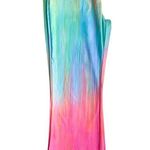 NWT ~ Tie Dye Vintage Look Groovy 70s Polyester Bell Bottom Flare Leg Pants ~ L Size L Photo 3