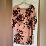 Sweet Pea  Maternity size Medium beautiful soft floral dress on or off shoulder Photo 1