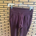 Old Navy  Cozecore Burgundy Joggers Size Small‎ Photo 2