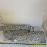 Shiekh Silver Rhinestone Over Knee High Heel Boots Women’s Size 9 Glam Party Photo 4