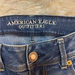 American Eagle Y2K Blue Women’s Low-Rise Kick Boot Jeans Size 10 Short/Court Photo 3