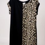 BiBi Animal Print Dress with Black Accents Size L Photo 0