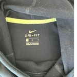 Nike Dry Fit hoodie womens size L navy logos Photo 4