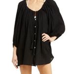 Vitamin A  Black Swim Coverup Photo 7