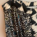 Diane Von Furstenberg 100% Silk Sleevless Animal Print Shift Dress Size 10 Photo 2