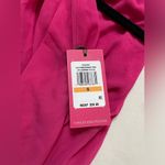 Vince Camuto NWT Halter Wide Leg Lined Jumpsuit Pomegranate Pink Size S Photo 4