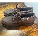 No Boundaries  Brown Heeled Loafers Size 11 Photo 1