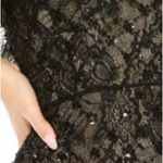 Mac Duggal  68140 Womens Black Embellished Feather Strapless Column Dress Photo 1