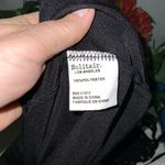 Solitaire  Black Crochet Lace 1/2” Sleeve Casual Career Party Shift Dress Small Photo 12