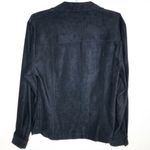 Sag Harbor  Black Button Up Shirt Jacket Size 10 Womens Photo 1