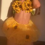 Sunflower Halloween Costume Yellow Photo 0