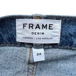 frame denim Frame Retro V-Yoke Straight Leg Cropped Jeans Photo 4