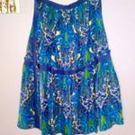 Plenty By Tracy Reese Plenty by Tracy Reece 100% silk paisley print pleated skirt Photo 3