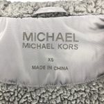 MICHAEL Michael Kors Gun Metal Missy Faux Shearling Lined Jacket Photo 8