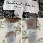 Michael Stars Black Marled Balloon Sleeve Heathered Polly Knit Square Neck Top M Photo 10