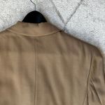 Salvatore Ferragamo COPY - Vintage Tan 3-Button Blazer Bell Sleeve Sz 10 Photo 10