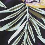 Roxy NWT  Active Full Bikini Bottom in True Black Fasso Size Large Photo 1