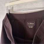 L.L.Bean Perfect Fit Pants Women's Coffee Bean Brown Straight Leg Pants Medium Photo 6