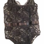 SheIn Black Lace Bodysuit L Photo 6