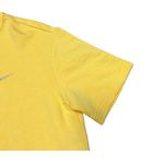 Nike Icon Clash semi cropped graphic top topaz yellow drawstring waist XS Photo 6
