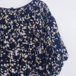 Free People  Dessa Womens Floral Thong Bodysuit Photo 2