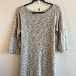 Anthropologie Dress T.La Becky Tie-Waist Striped Boat Neck Dress Sz L EUC Photo 7