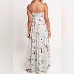 Petal and Pup NWT  Emmeline Floral Checkered Print Maxi Dress Medium Photo 1