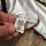 OP Rainbow Splatter Halter Bikini Top Juniors Size Medium / 7 - 9 NO PADDING Photo 7