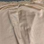 Vintage Lorraine Half Slip Size Small Beige High Slits Lace Nylon Stretch Lace Photo 7
