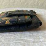 Patricia Nash : Navy Blue Floral Leather Card Holder Photo 14