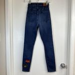 Citizens of Humanity  CHRISSY HIGH RISE SKINNY JEANS SZ 23 24* 28 Y2K Gyaru Patch Photo 1