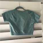 Amazon Blue Short Sleeve Workout Too Photo 1