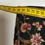 Floral Black Sheer Women's Varsity Jacket Size 2X Photo 3