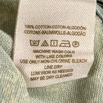 Free People  Small Hillside Chambray Denim Bibbed Pintuck Button-up Blouse Cabin Photo 6