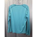 Columbia Shirt Womens Large Blue Omni-Freeze Zero Long Sleeve Cooling Pullover Photo 5