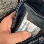 American Eagle  outfitters distressed dark wash Jeggings size 00 short Photo 6