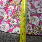 Women’s Pink Colorful Ditsy Floral Off Shoulder Ruffle Baby Doll Dress S Photo 6