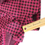 Papaya Houndstooth Mini Skort Size M Faux Skirt with Shorts Pleated Pink y2k Photo 10