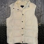 Lands' End Land’s End Cream Puffer Vest Photo 0