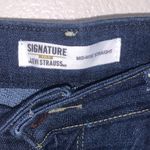 Levi's Signature by Levi Strauss Mid Rise Straight Jeans Dark Wash 12S Photo 5