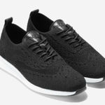 Cole Haan 2.Zerogrand Stitchlite Oxford Shoes Black Knit Shoes Women’s 11 Photo 0