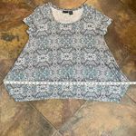 Jones New York JNY  Paisley Short Sleeve 1X Photo 6