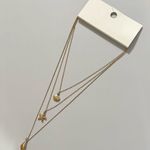 Forever 21 NWT Gold Layered Necklace Set with Shell and Starfish Charms Photo 1